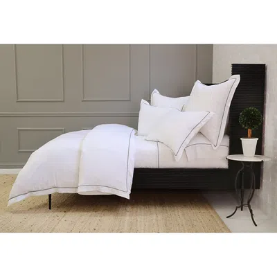 Pom Pom At Home Sheena Sateen Euro Sham In White