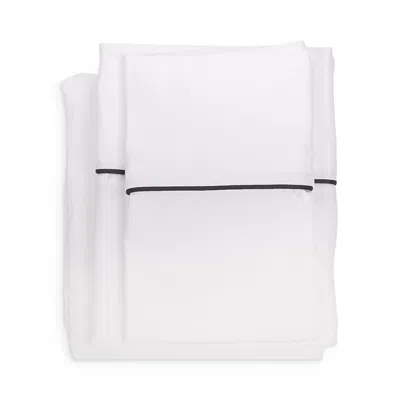 Pom Pom At Home Sheena Sateen Sheet Set, California King In White