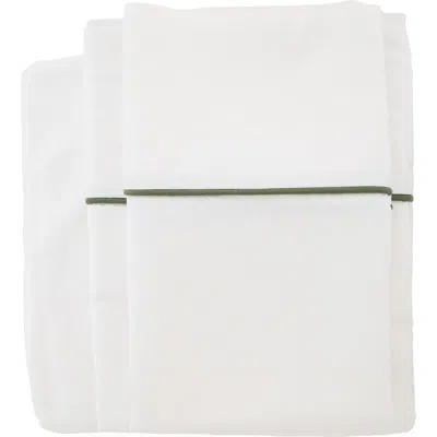 Pom Pom At Home Sheena Sateen Sheet Set In Green