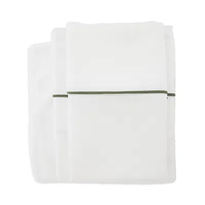 Pom Pom At Home Sheena Sateen Sheet Set, Queen In Green