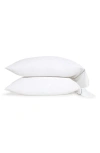 Pom Pom At Home Sheena Set Of 2 Sateen Pillowcases In Ocean