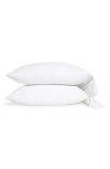 Pom Pom At Home Sheena Set Of 2 Sateen Pillowcases In Sea Glass
