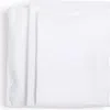 Pom Pom At Home Skylar Cotton Percale Sheet Set In White/white