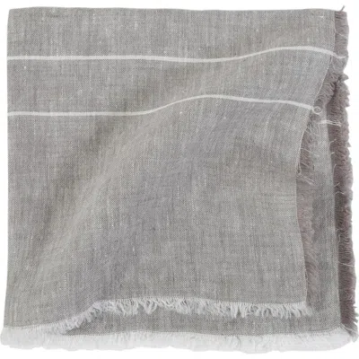 Pom Pom At Home Sonoma Set Of 4 Linen Napkins In Stone