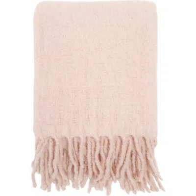 Pom Pom At Home Summit Throw Blanket In Pink