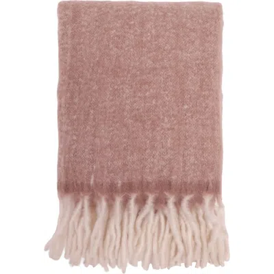 Pom Pom At Home Summit Throw Blanket In Pink