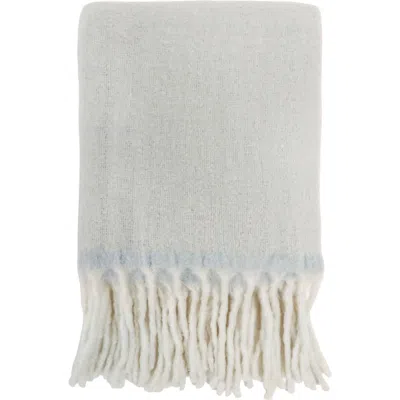 Pom Pom At Home Summit Throw Blanket In Blue