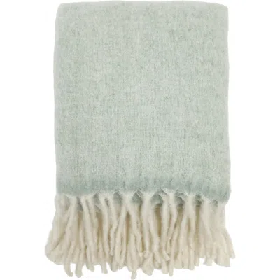 Pom Pom At Home Summit Throw Blanket In Green