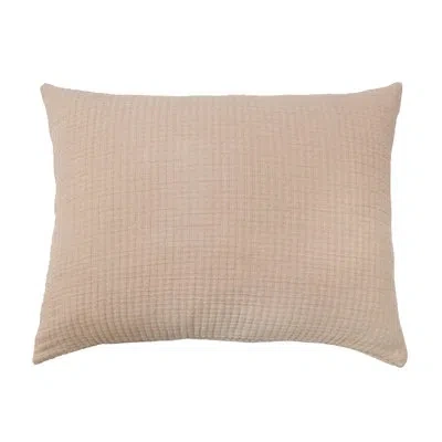 Pom Pom At Home Vancouver 100% Cotton Sham In Amber