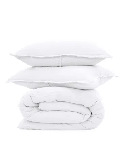 Pom Pom At Home Waverly Duvet Cover Set In White