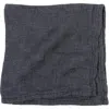 Pom Pom At Home Willows Set Of 4 Linen Napkins In Navy