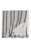 Pom Pom At Home Yountville Set Of 4 Napkins In Charcoal