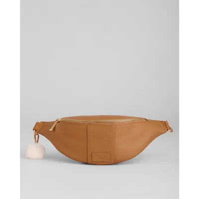Pom Pom London Bum Bag In Brown