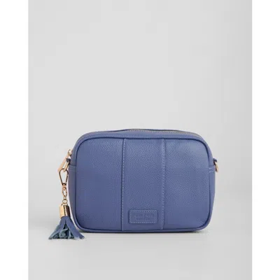 Pom Pom London City Crossbody Bag In White