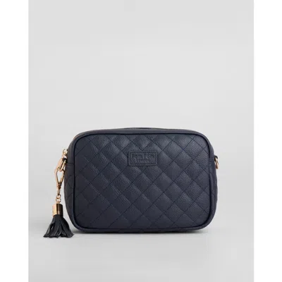 Pom Pom London City Crossbody Bag In Black
