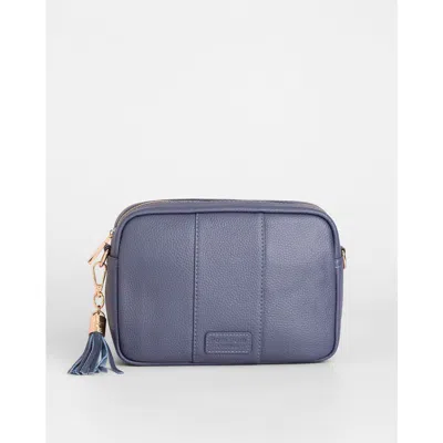 Pom Pom London City Crossbody Bag In White