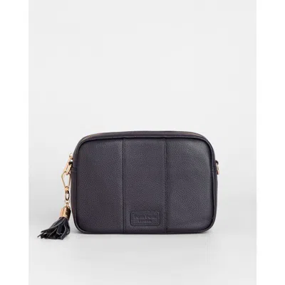 Pom Pom London City Crossbody Bag In Blue