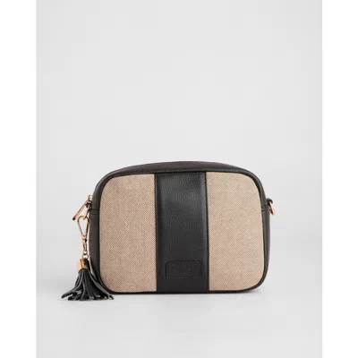 Pom Pom London City Crossbody Bag In Neutral