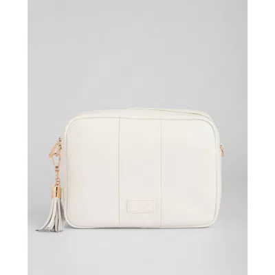 Pom Pom London City Crossbody Bag In Purple