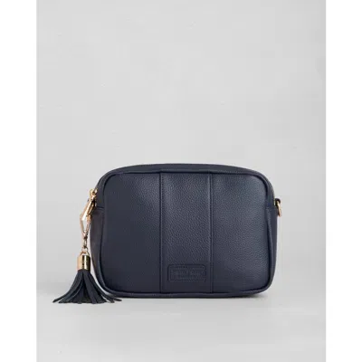 Pom Pom London City Duo Crossbody Bag In Blue
