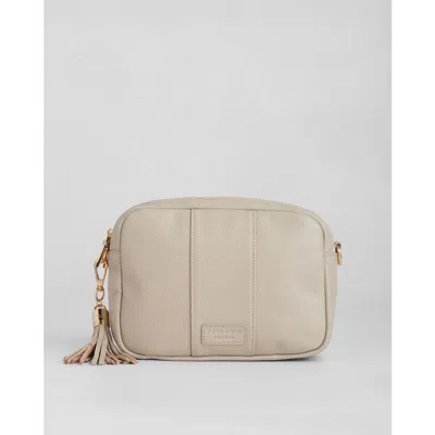 Pom Pom London City Duo Crossbody Bag In Neutral