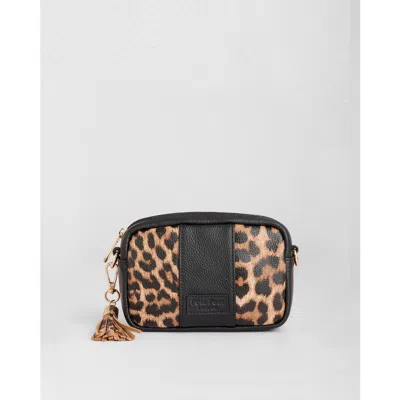 Pom Pom London City Mini Crossbody Bag In White