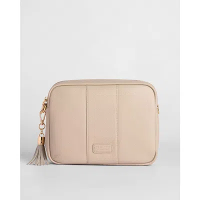 Pom Pom London City Plus Crossbody Bag In Purple
