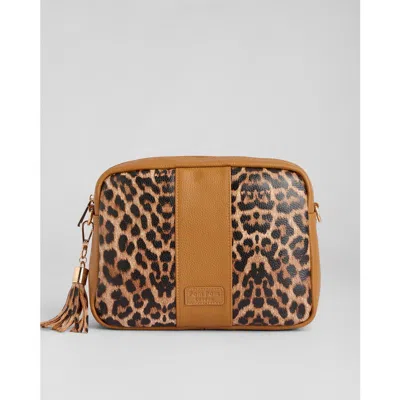 Pom Pom London City Plus Crossbody Bag In Orange