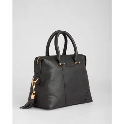 Pom Pom London Greenwich Bag In Black