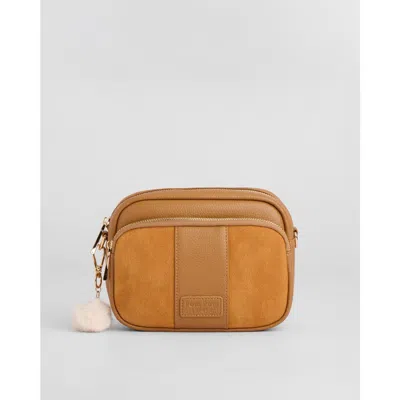 Pom Pom London Original Crossbody Bag In Orange
