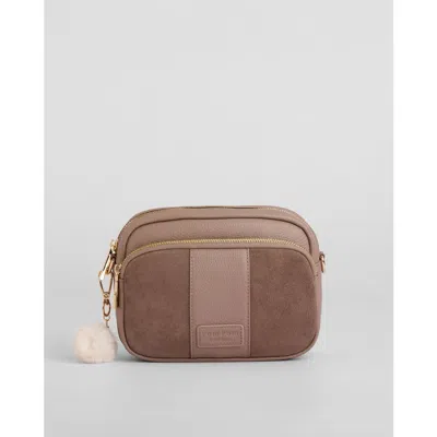 Pom Pom London Original Crossbody Bag In Animal Print