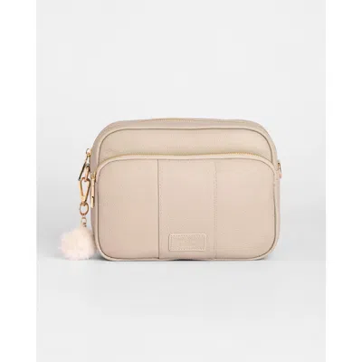 Pom Pom London Original Plus Crossbody Bag In Brown