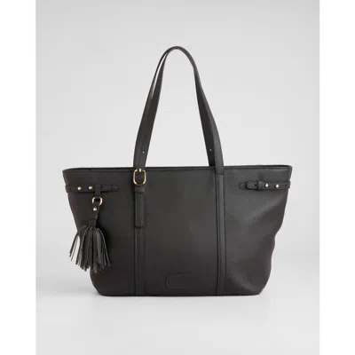Pom Pom London Pelham Tote Bag In Black