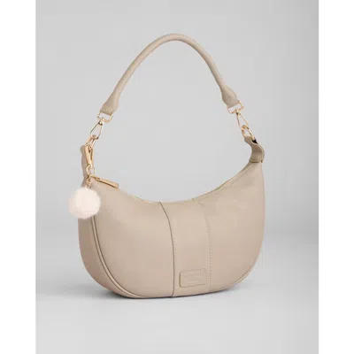 Pom Pom London Sutton Sling Crossbody Bag In Brown
