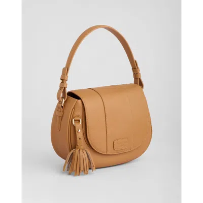 Pom Pom London Wilmington Crossbody Bag In Brown