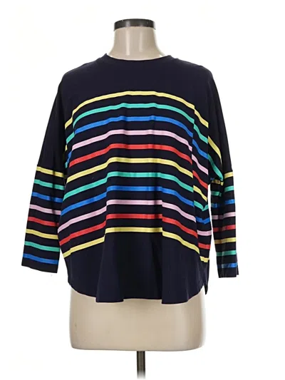 Pre-owned Pomander Place 3/4 Sleeve T-shirt In Blue