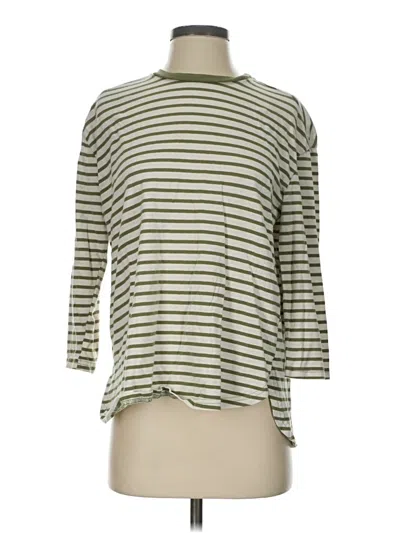 Pre-owned Pomander Place 3/4 Sleeve T-shirt In Green