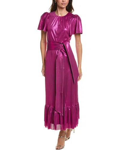 Pomander Place Angelina Maxi Dress In Purple