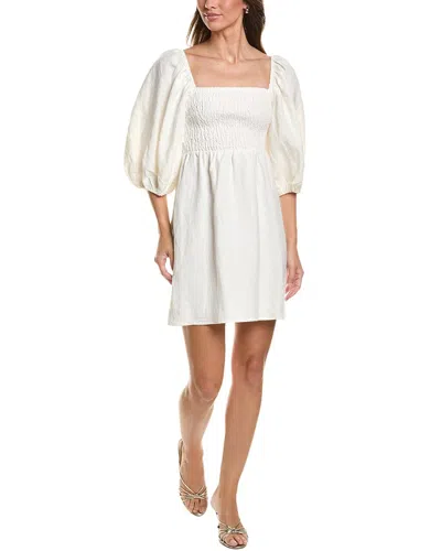 Pomander Place Annie Mini Dress In Neutral