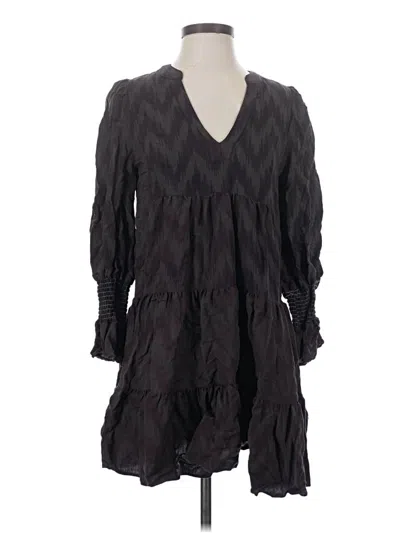 Pre-owned Pomander Place Casual Dress In Black