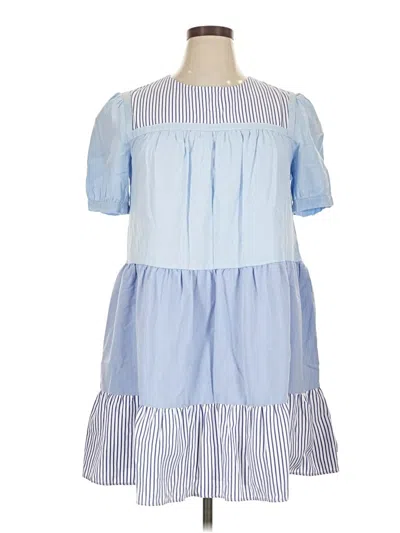 Pre-owned Pomander Place Casual Dress In Blue