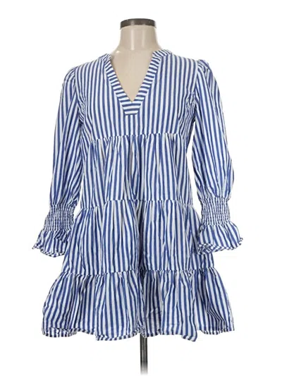 Pre-owned Pomander Place Casual Dress In Blue