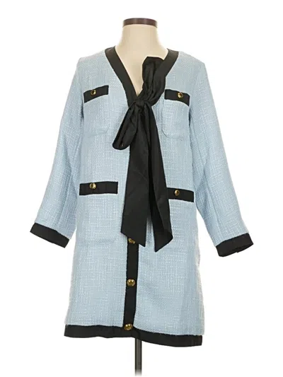 Pre-owned Pomander Place Casual Dress In Blue