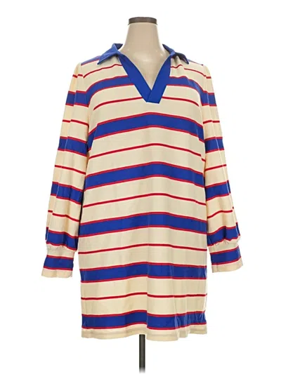 Pomander Place Casual Dress In Blue