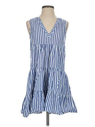 Pre-owned Pomander Place Casual Dress In Blue