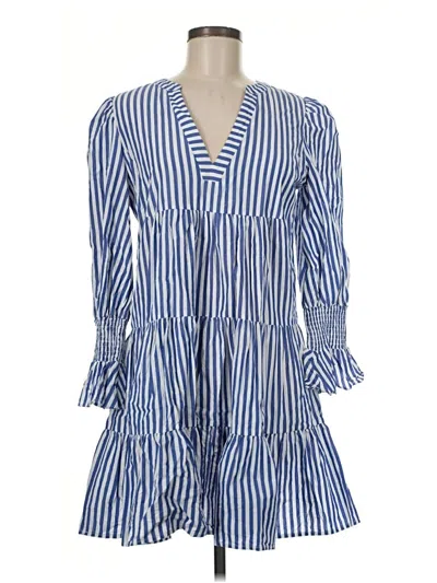 Pre-owned Pomander Place Casual Dress In Blue