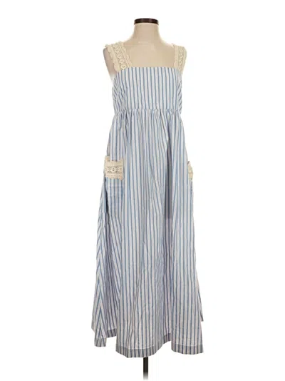 Pre-owned Pomander Place Casual Dress In Blue