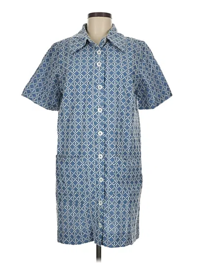 Pre-owned Pomander Place Casual Dress In Blue