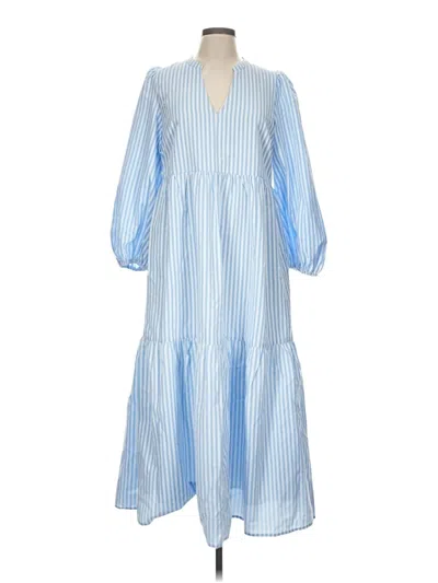 Pre-owned Pomander Place Casual Dress In Blue