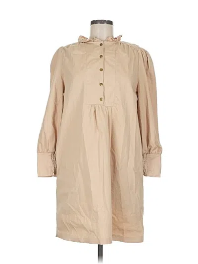 Pre-owned Pomander Place Casual Dress In Brown